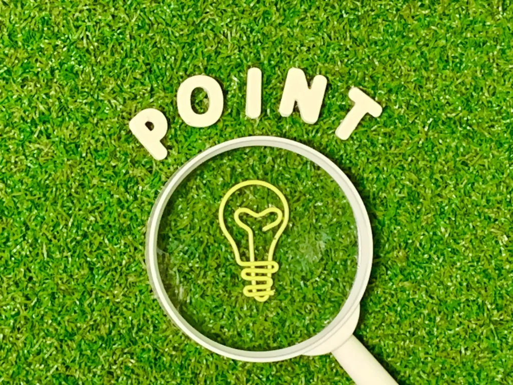 ポイントロゴの写真